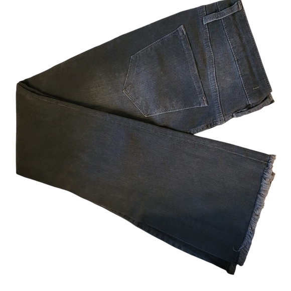 NWT FREE PEOPLE Black size 28 women's denim Rae hem - Picture 7 of 12